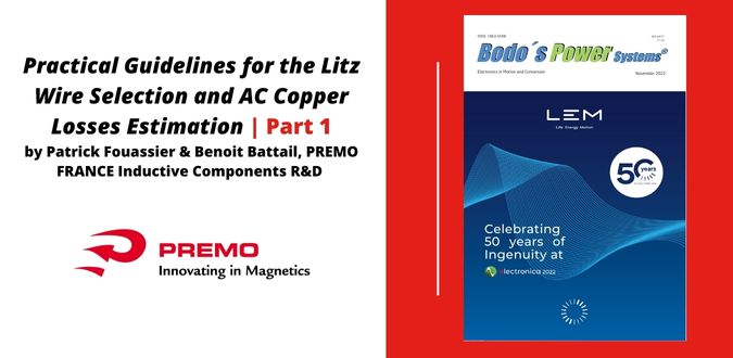 Practical Guidelines for the Litz Wire Selection and AC Copper Losses Estimation Part 1
